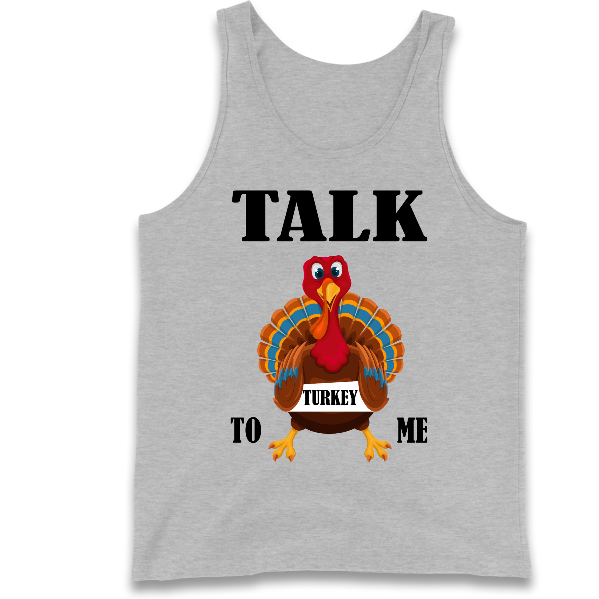 Talk Turkey To Me Christmas Tank Top
