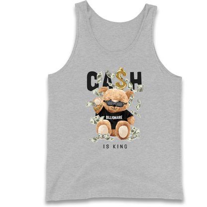 Teddy Bear Billionaire Streetwear Tank Top