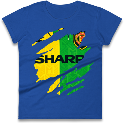 Manchester United Away Ladies T-Shirt