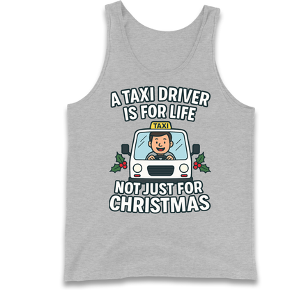 Taxi Driver Christmas Tank Top