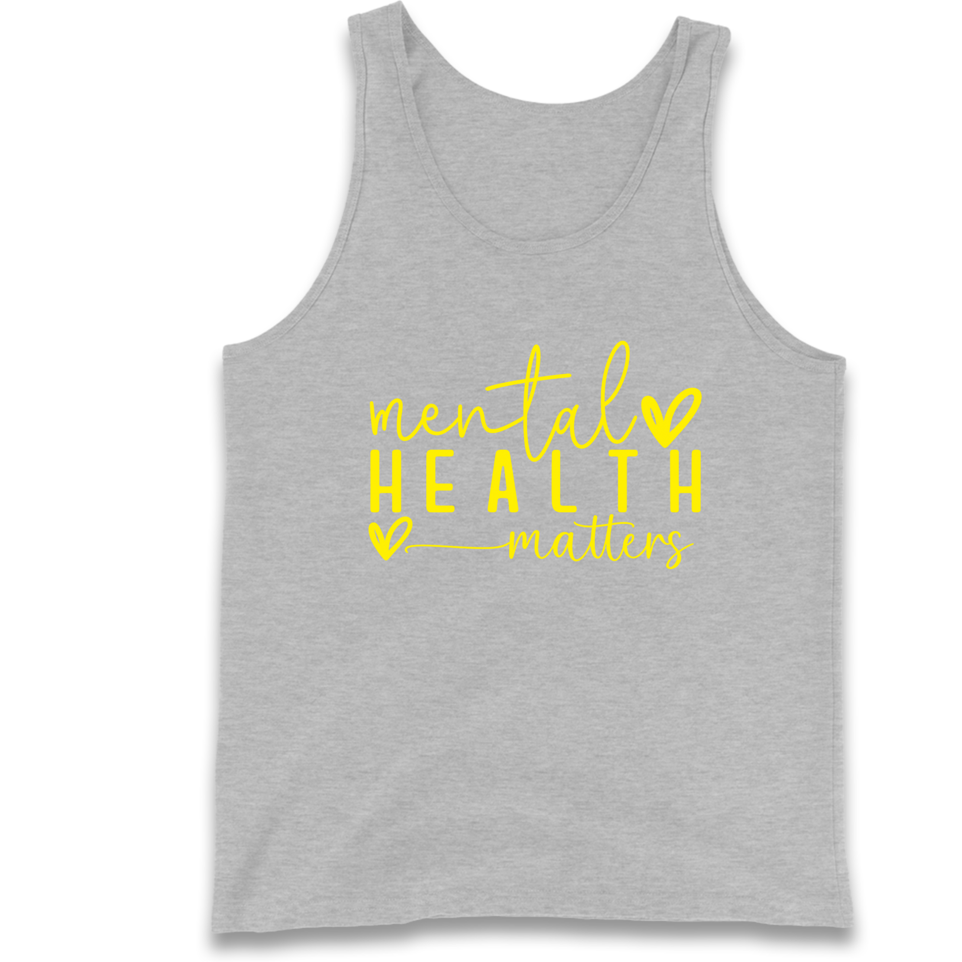 Yellow Mental Health Tank Top