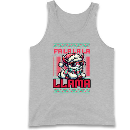 FA LA LA LA LLAMA Tank Top