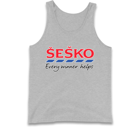 Benjamin Sesko Every Winner Helps Tank-Top