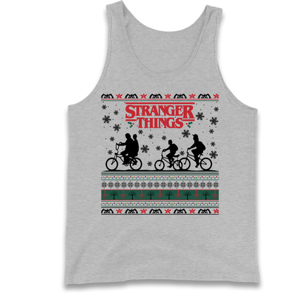 Stranger Things Christmas Tank Top