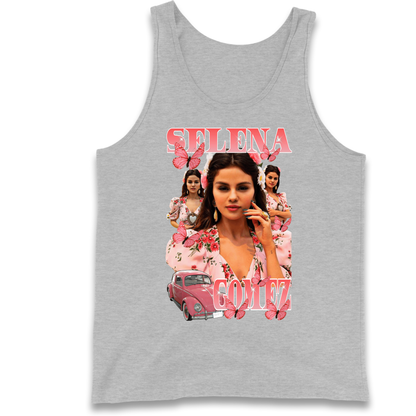 Selena Gomez Pink Tank Top