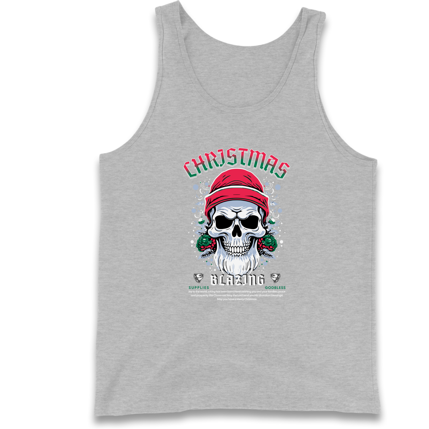 Christmas Blazing Tank Top