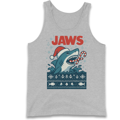 Jaws Christmas Tank Top