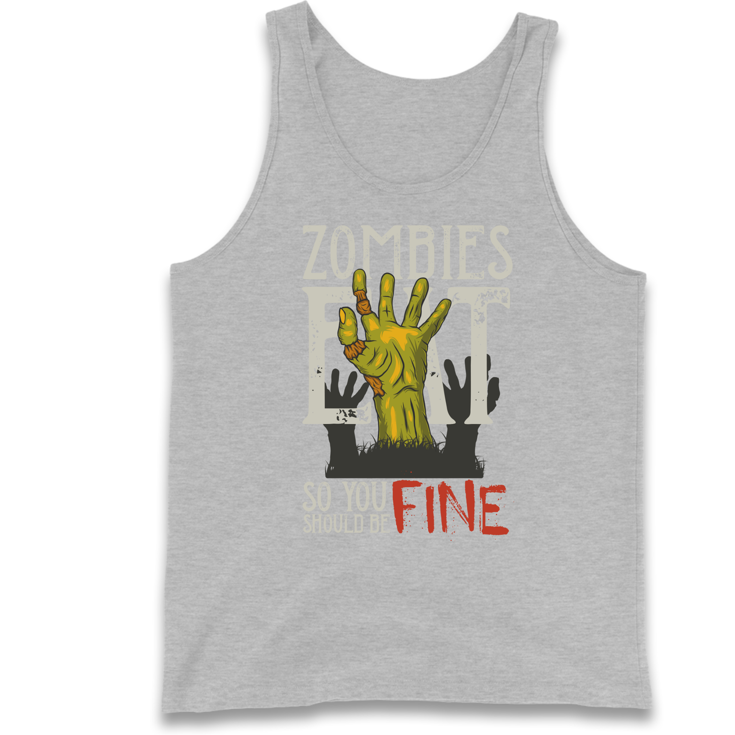 Zombies Eat Tank Top