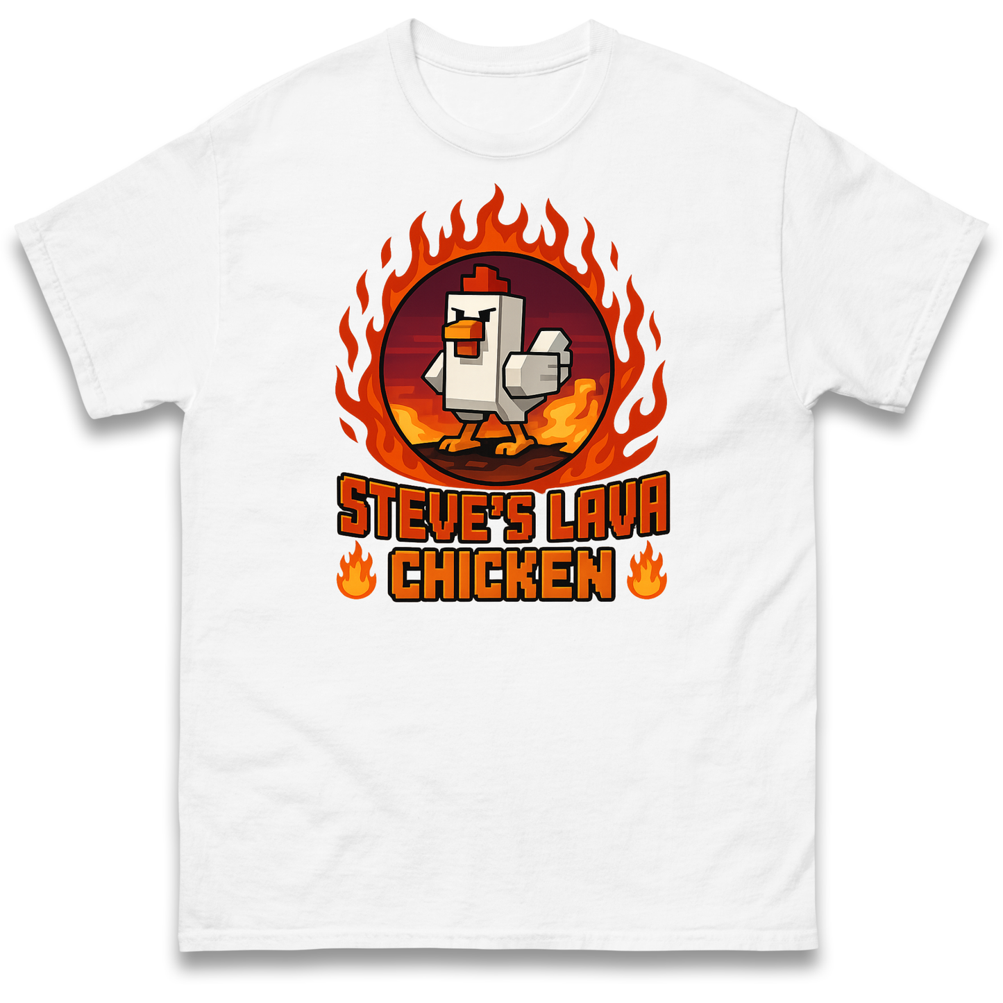 Steve Lava Chicken T Shirt