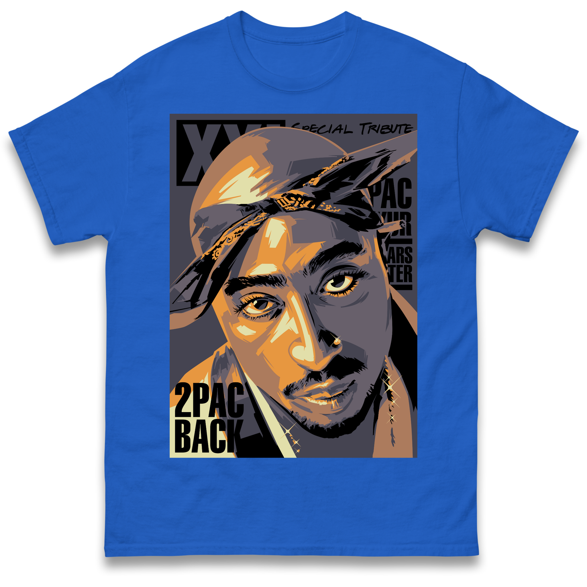 2 Pac Back T Shirt 