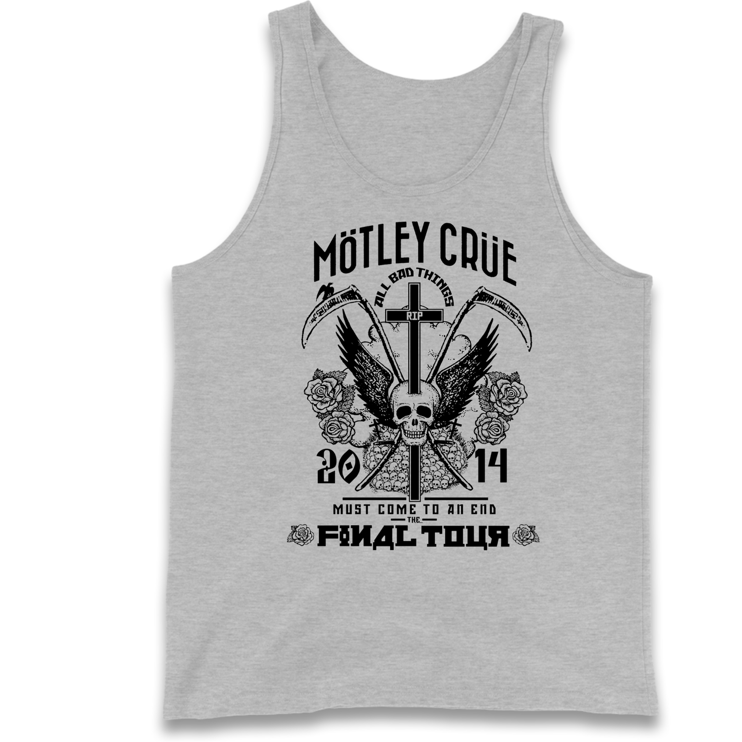 Motley Crue All Bad Things Tank Top