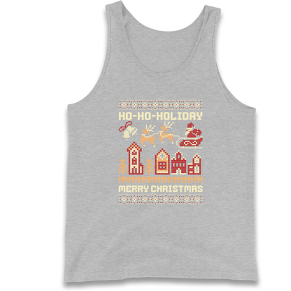 Have Yourself a HO HO HOLIDAY Christmas Tank Top