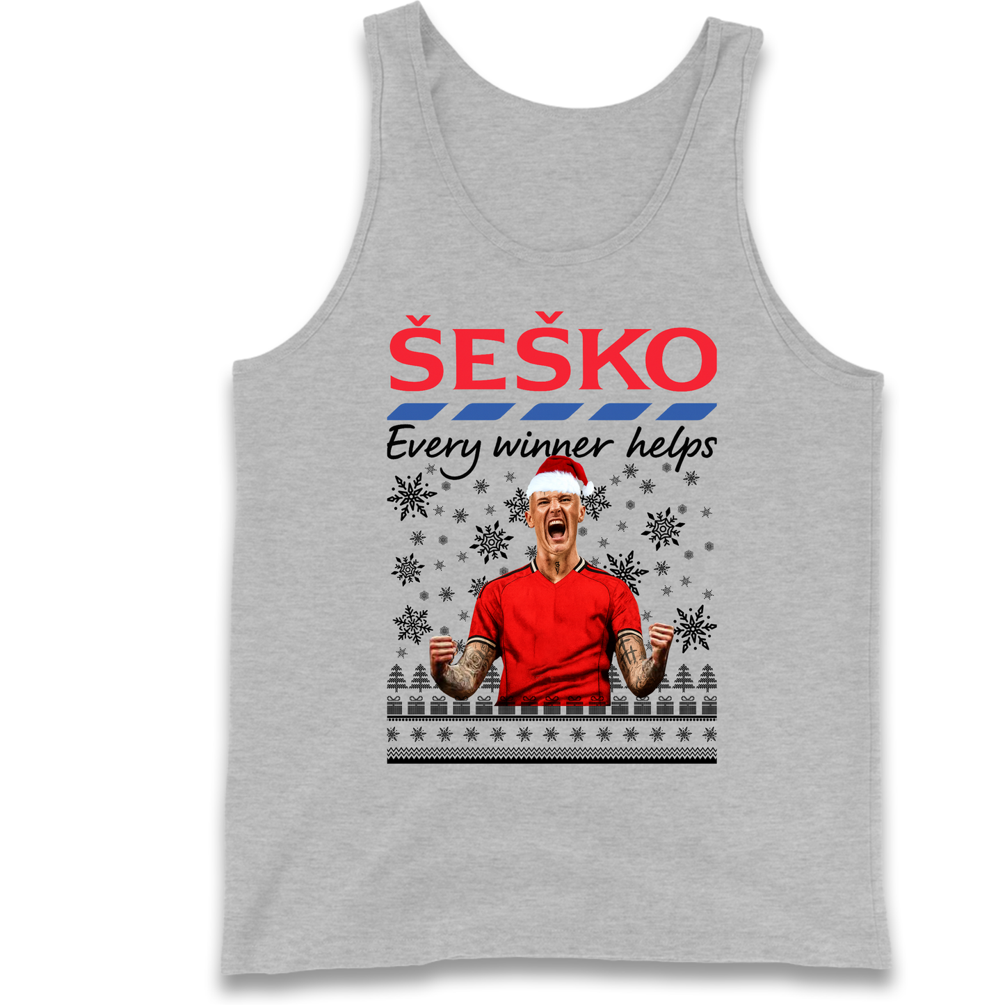 Benjamin Sesko Christmas Tank-Top