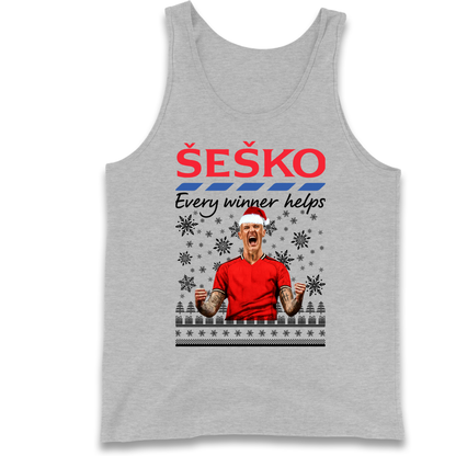 Benjamin Sesko Christmas Tank-Top