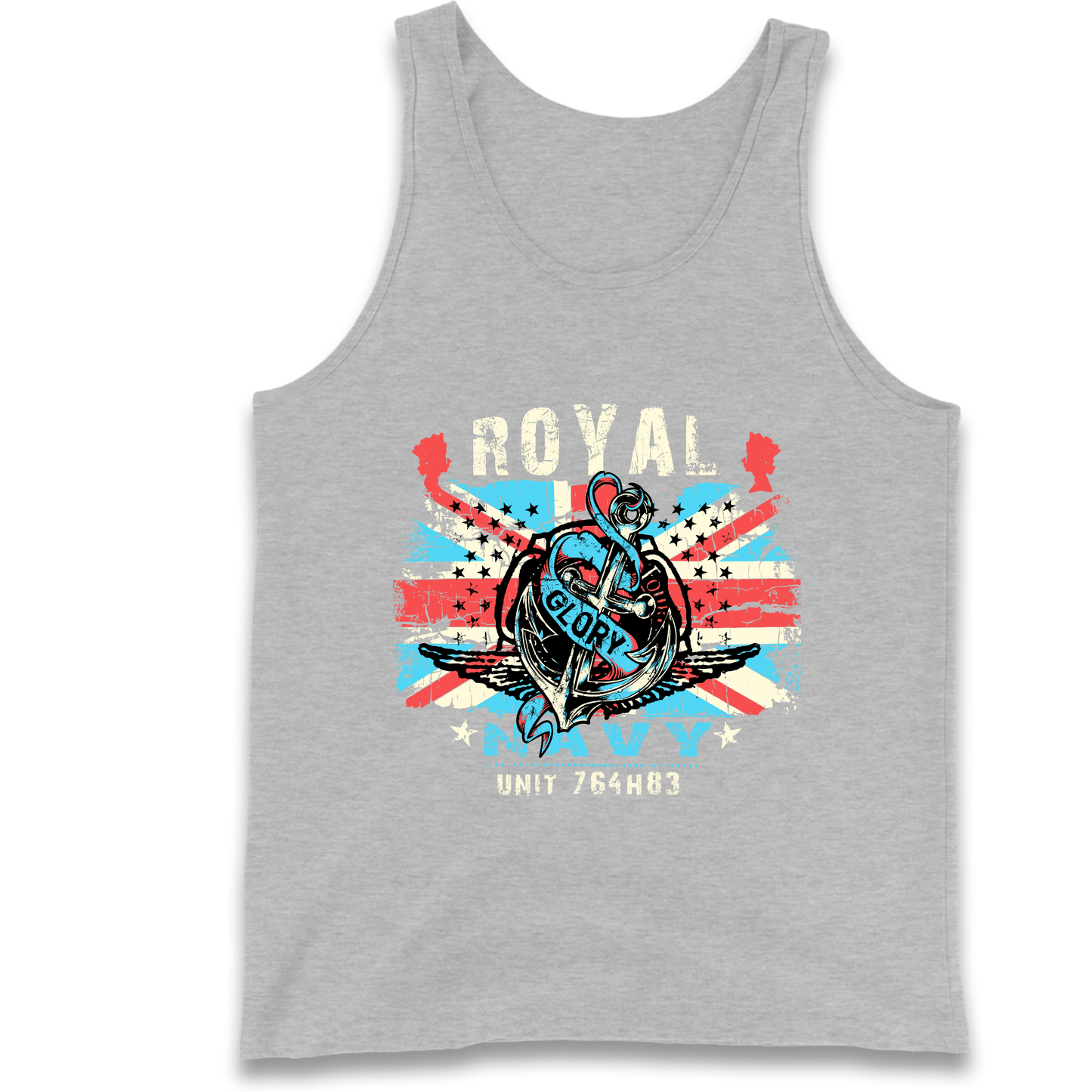Royal Navy Glory Unit 764H83 Tank Top