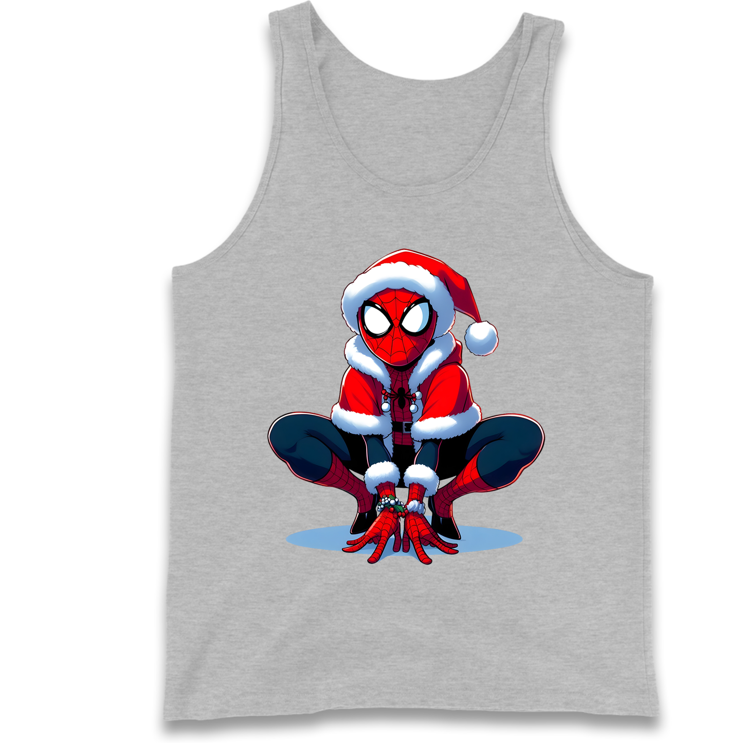 Spiderman Santa Tank Top