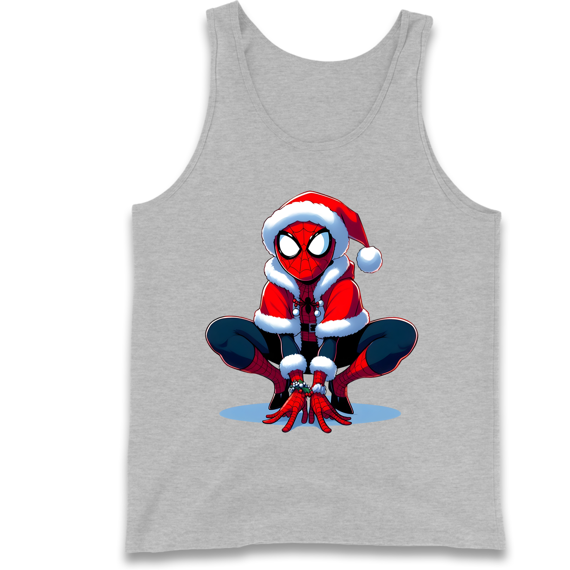 Spiderman Santa Tank Top