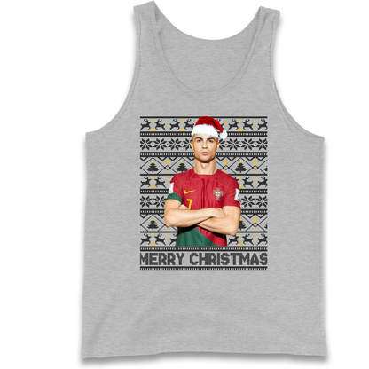 Merry Christmas Ronaldo Tank Top