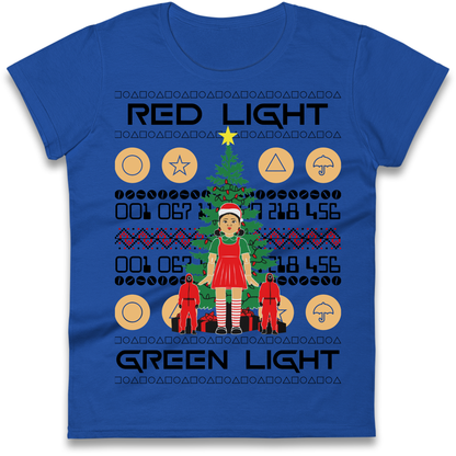 Squid Game Christmas Ladies Shirt