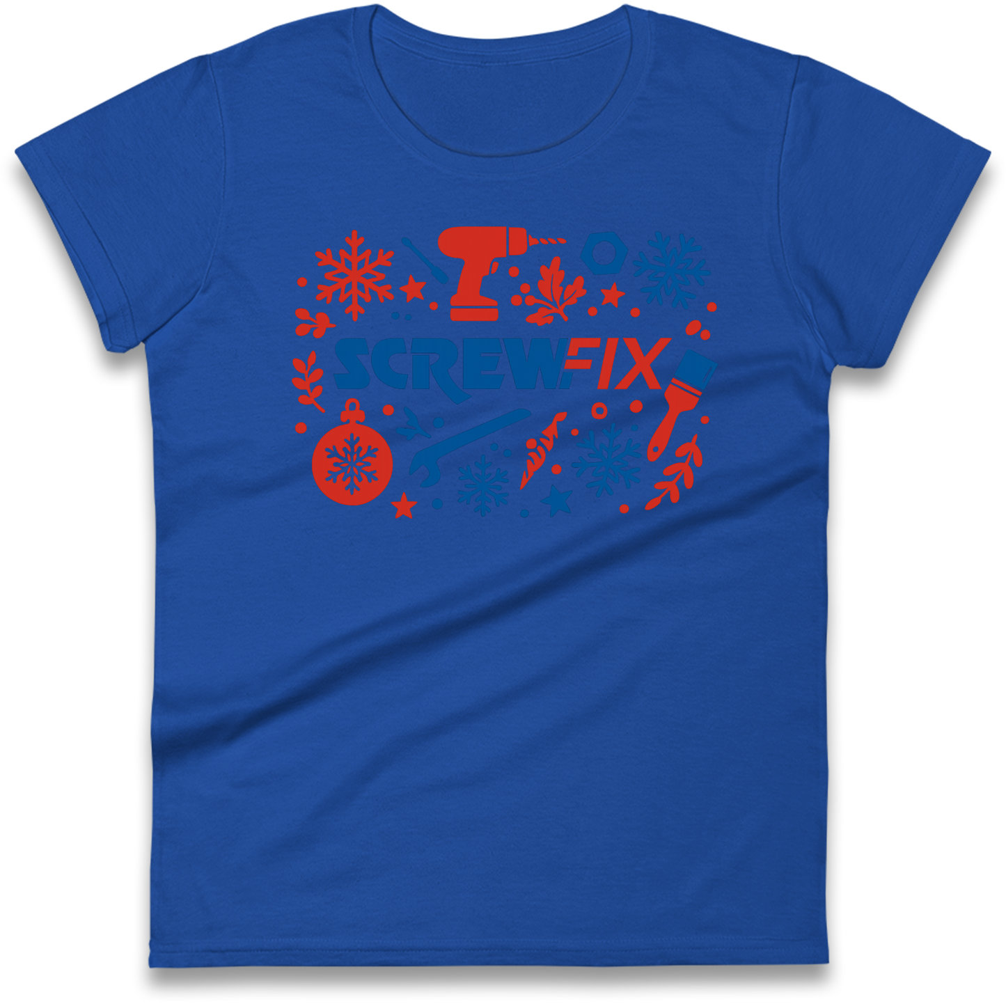 Screwfix Christmas Ladies Shirt