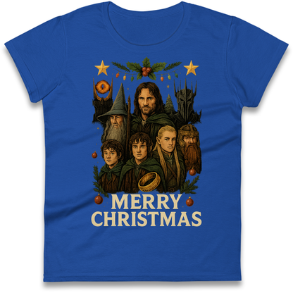 Lord of The Rings Christmas Ladies Shirt