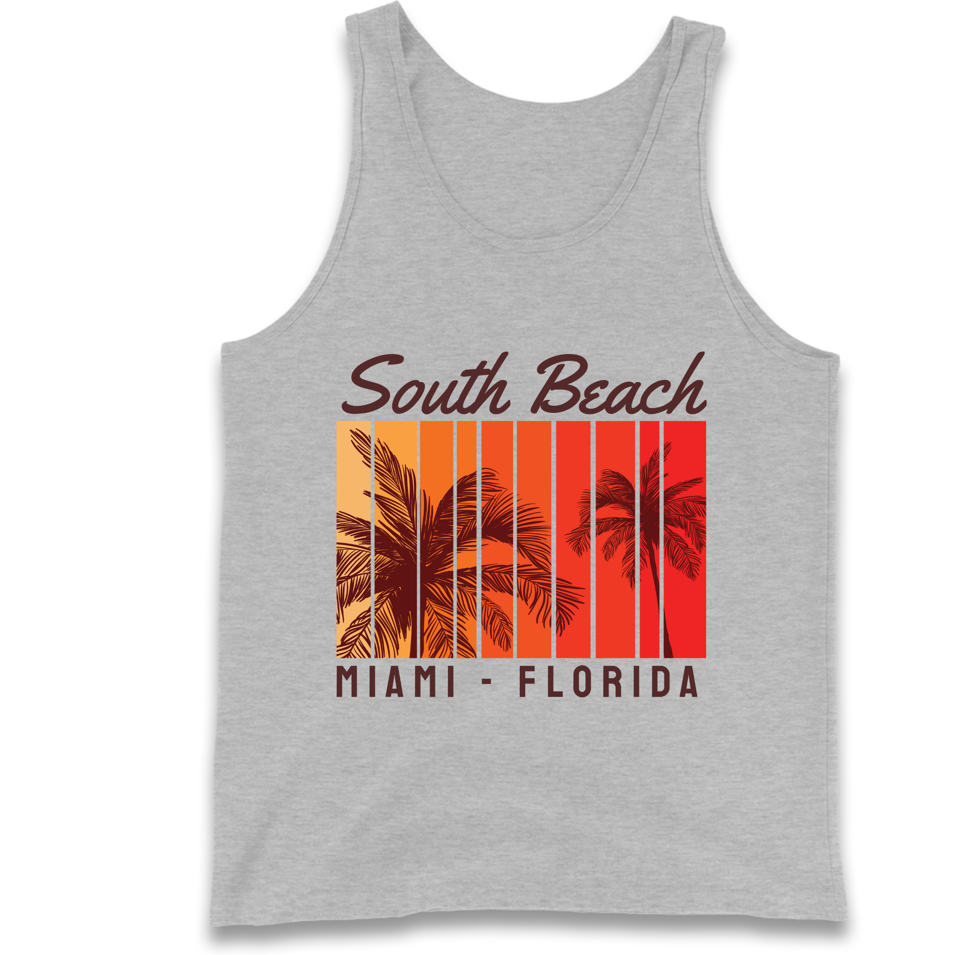 South Beach Miami Florida Tank Top