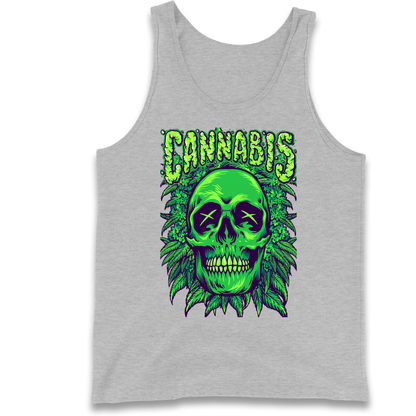 Cannabis Skull Tank Top