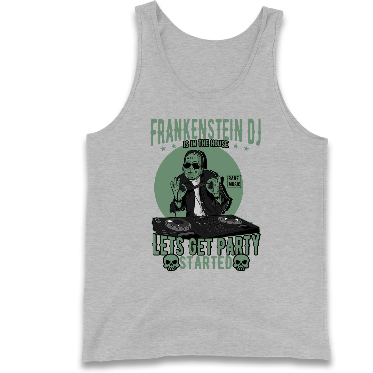 Frankenstein DJ Tank Top