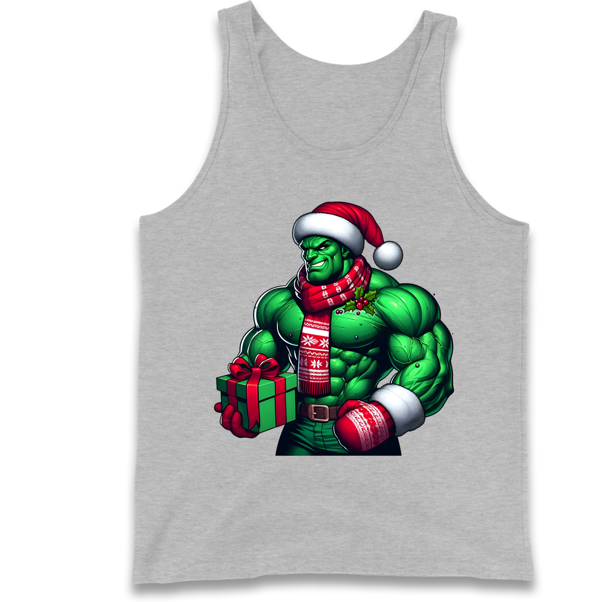 The Hulk Santa Tank Top