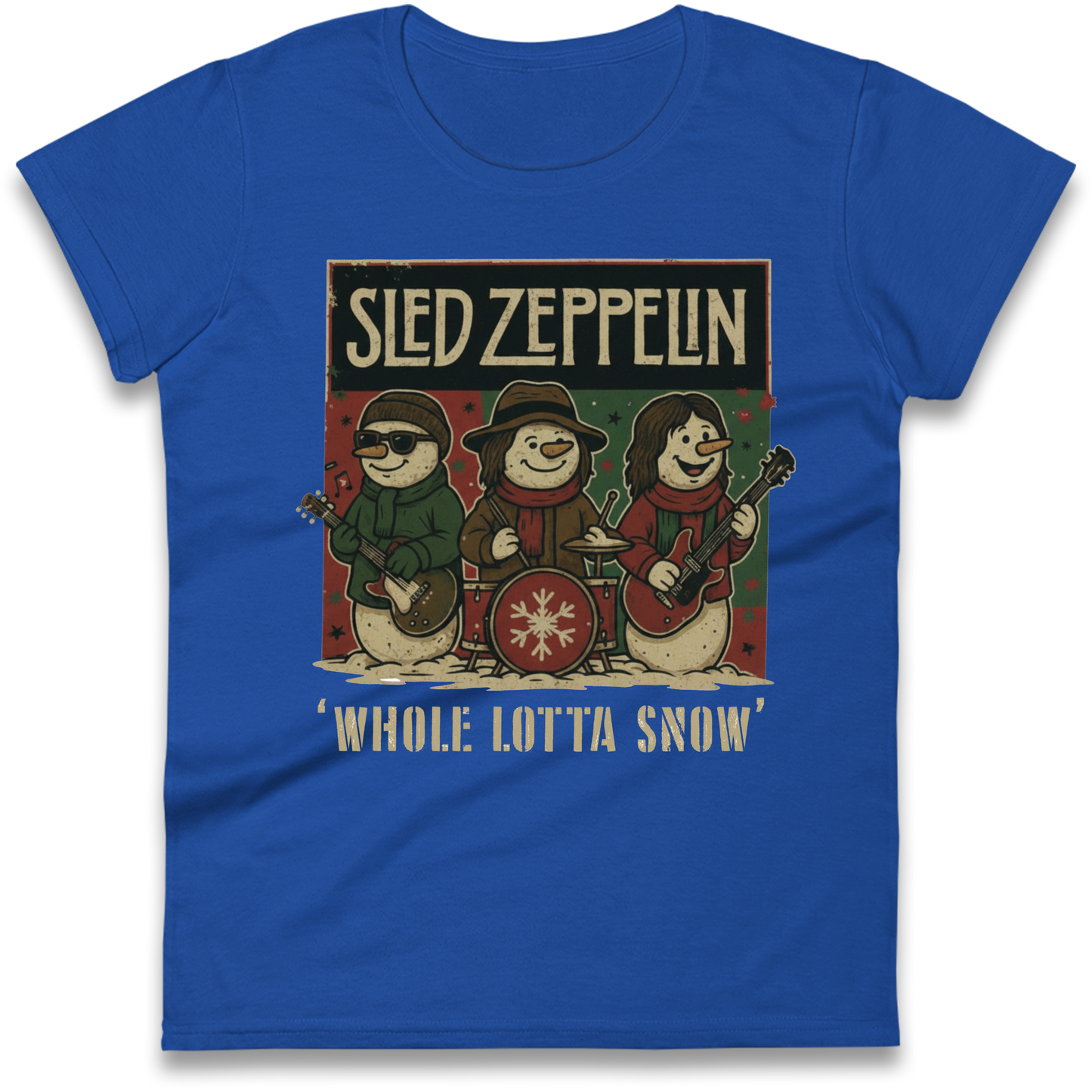Led Zeppelin Christmas Ladies Shirt