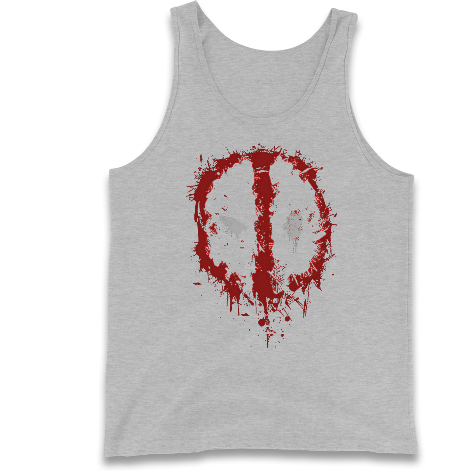 Marvel Deadpool Splatter Icon Tank Top