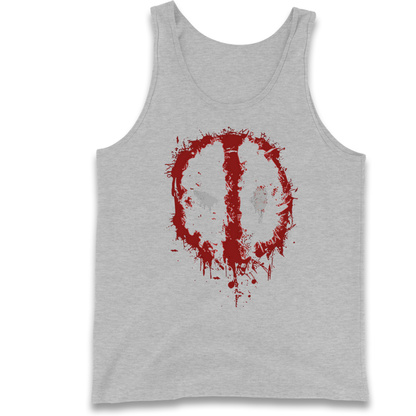 Marvel Deadpool Splatter Icon Tank Top