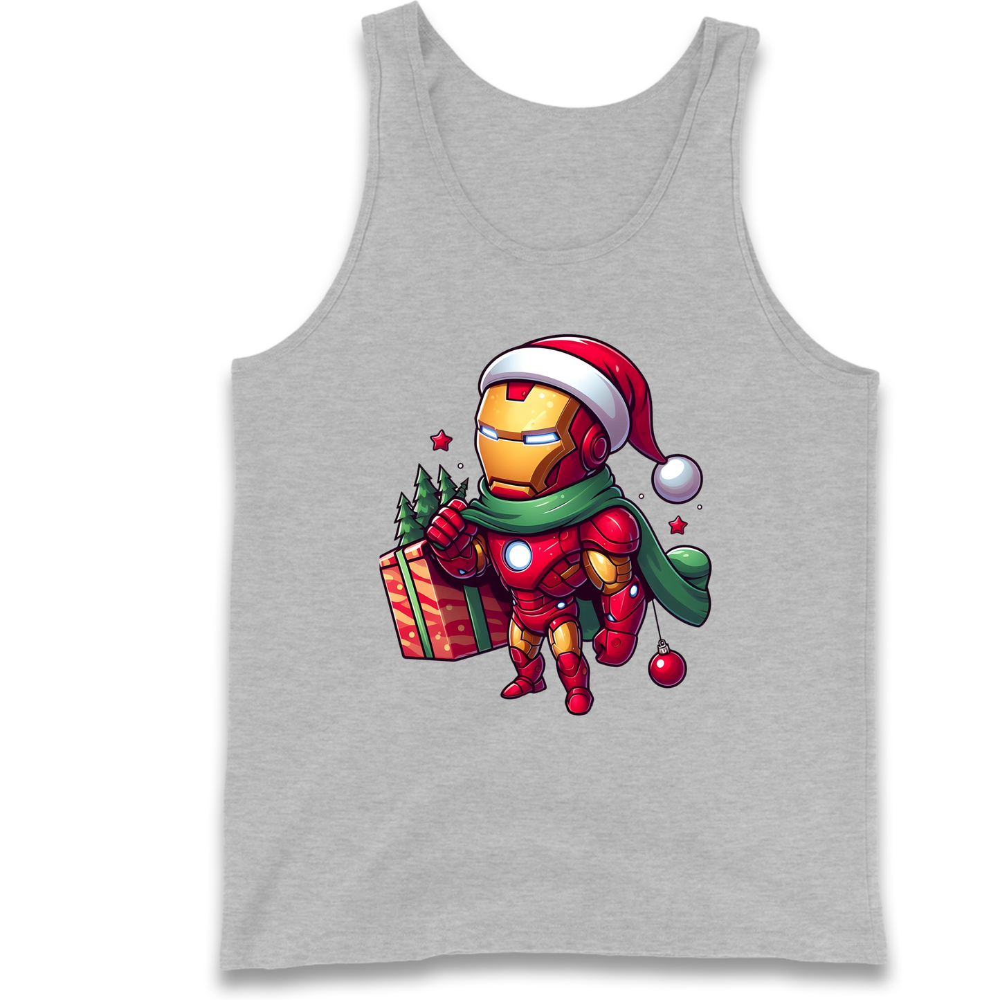 Ironman Santa Tank Top