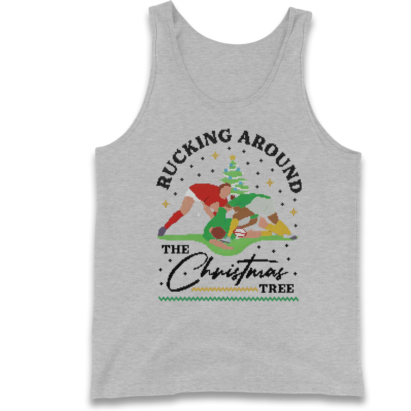 Rugby Christmas Tank Top
