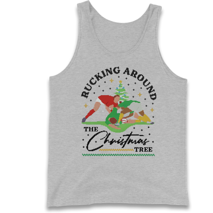 Rugby Christmas Tank Top