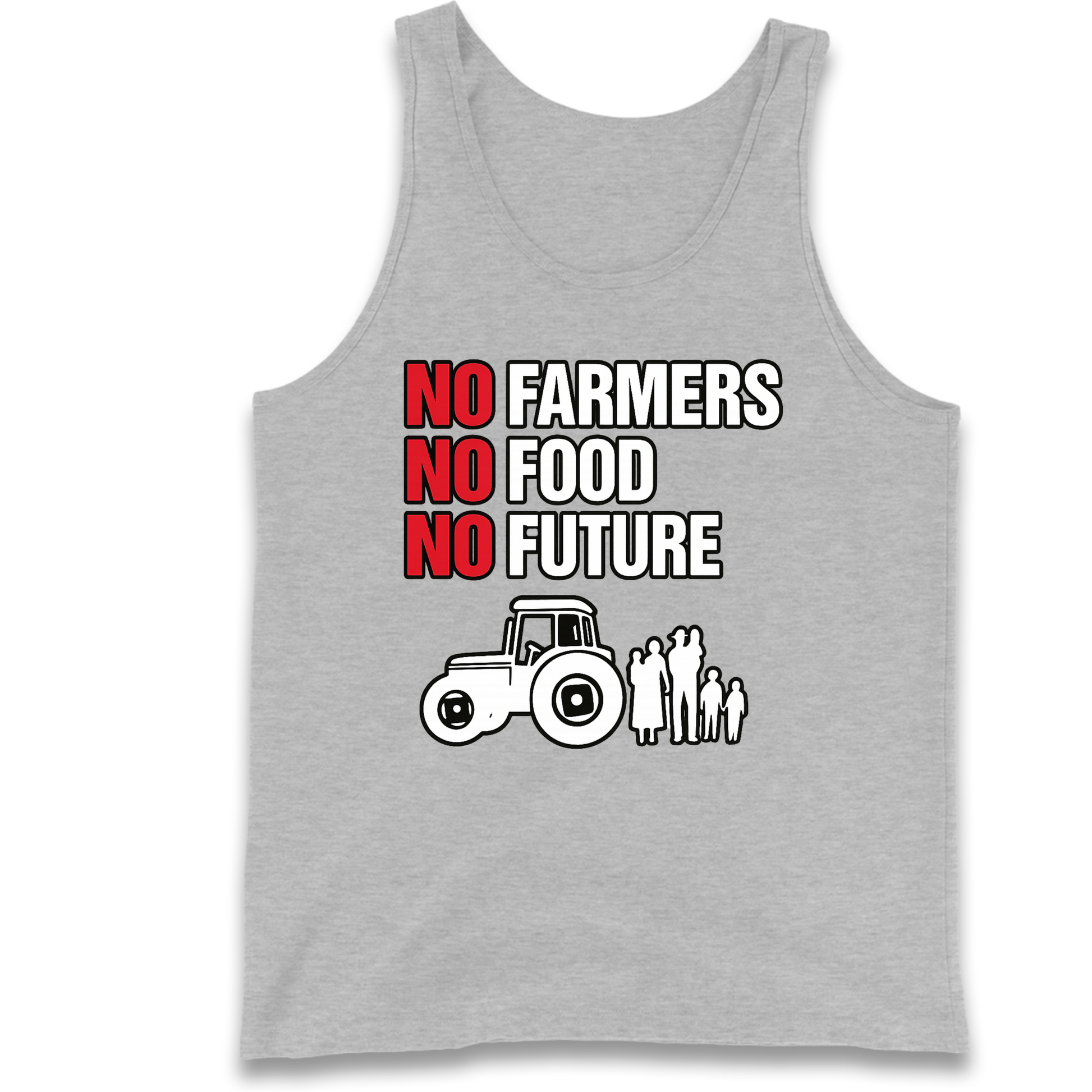 Farmers Agricultural Inheritance Tax Protest Tank Top