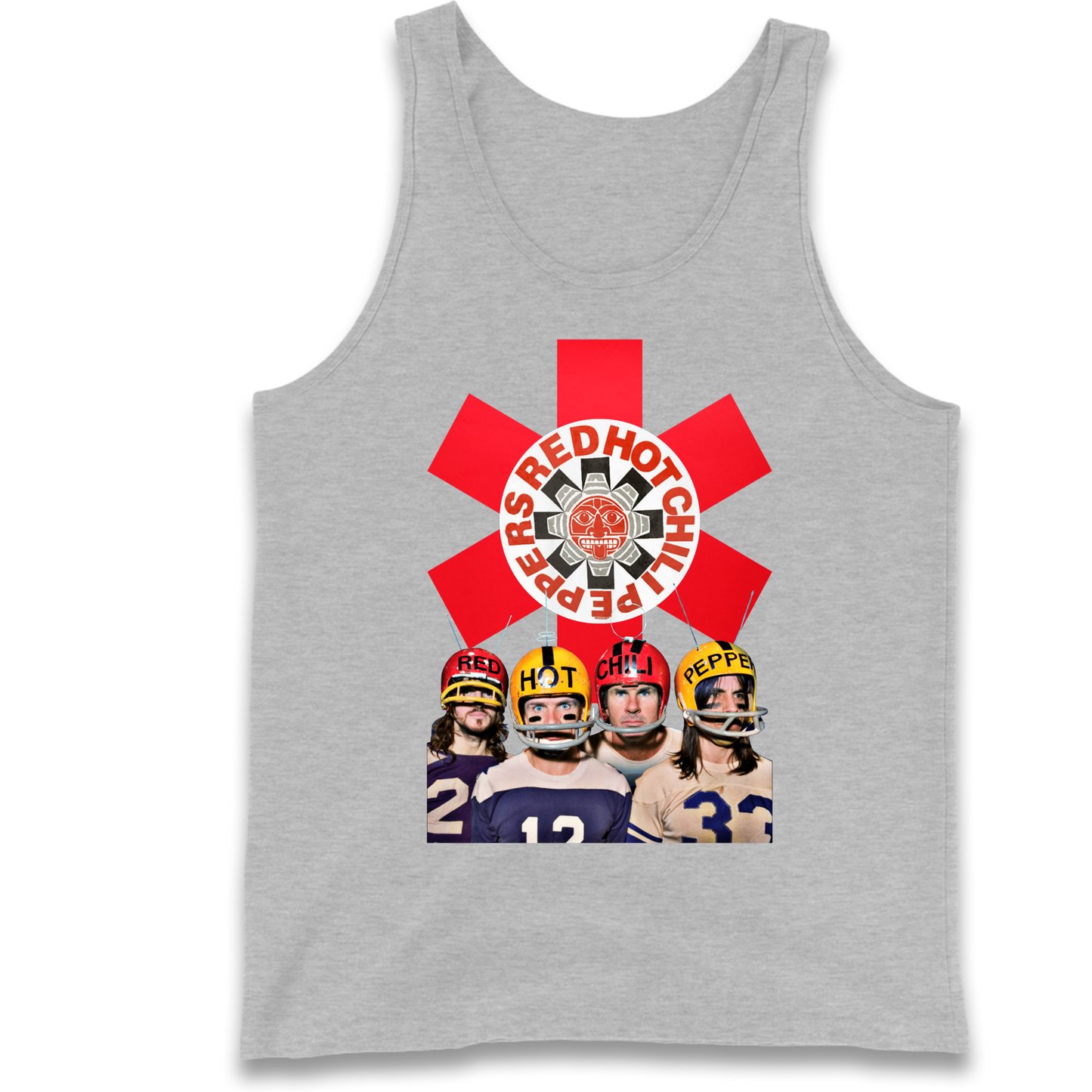 Red Hot Chilli Peppers American Football Tank Top