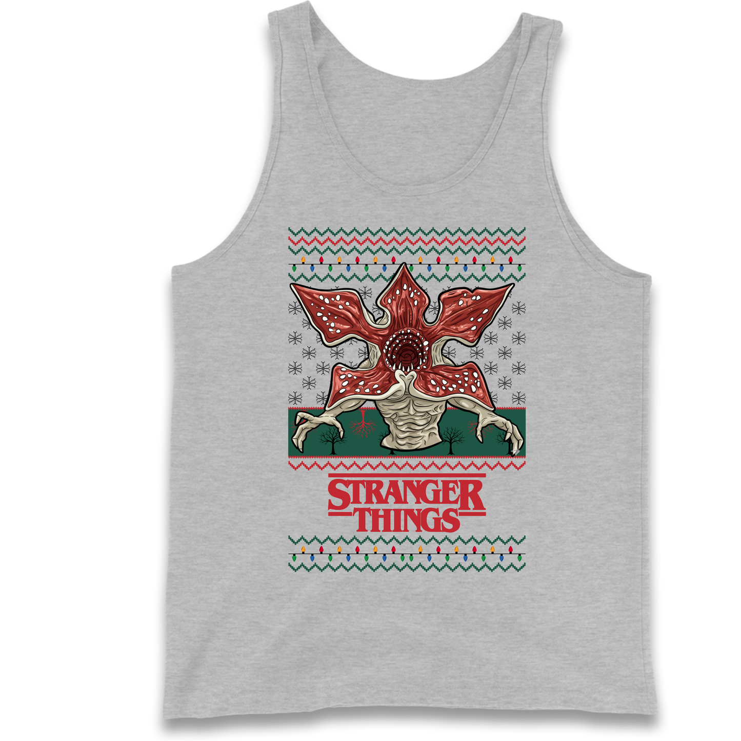 Demogorgon Christmas Tank Top