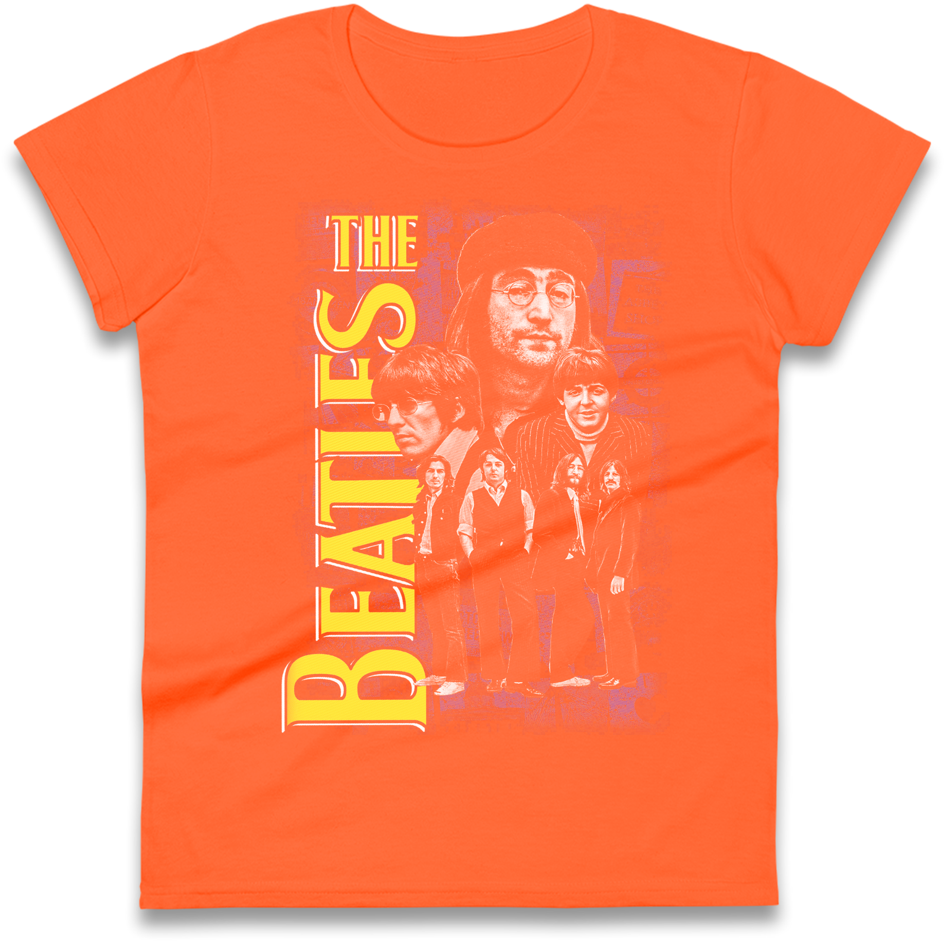 The Beatles Group Ladies Shirt 