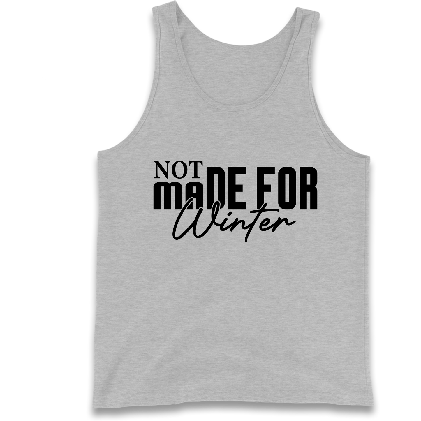 Not Made For Winter Christmas Tank Top