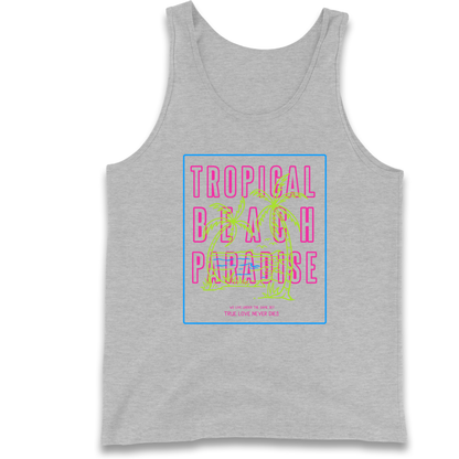 Tropical Beach Paradise Tank Top