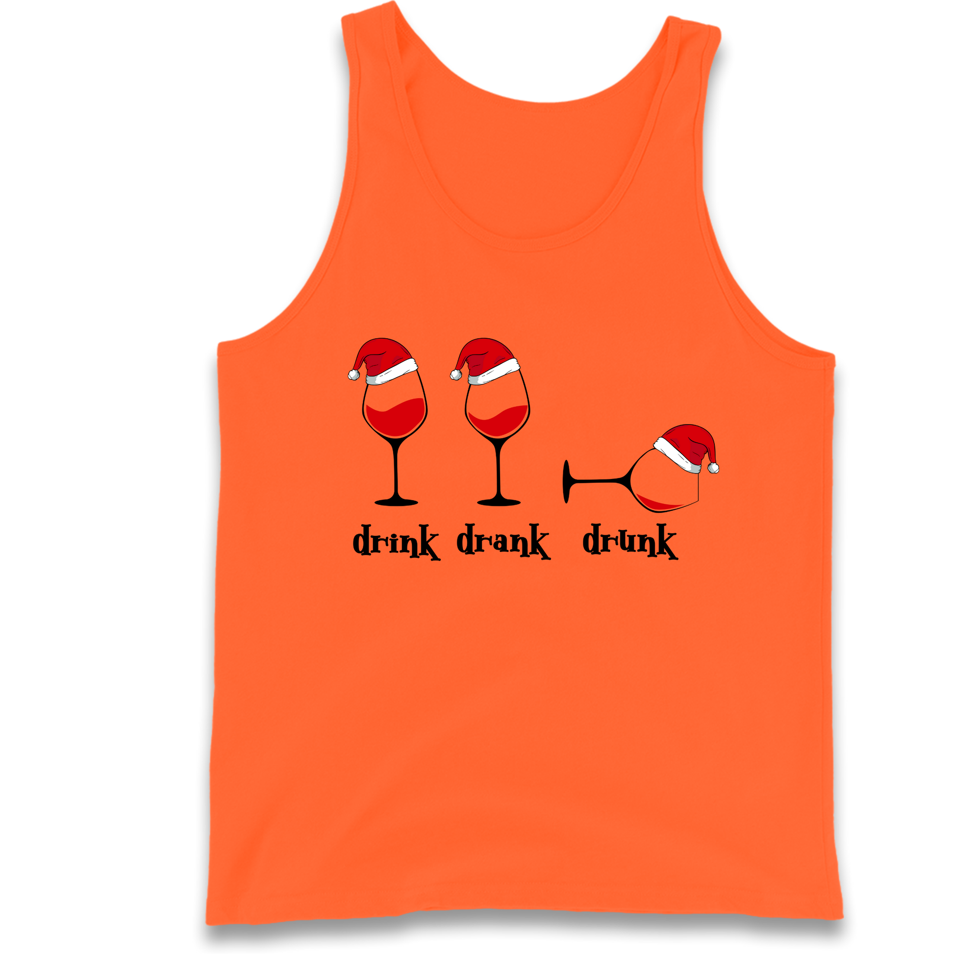 Drink Drank Drunk Tank-Top
