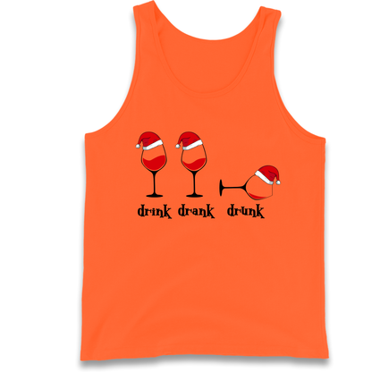 Drink Drank Drunk Tank-Top
