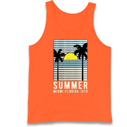 Summer Miami Florida 1970 Tank Top