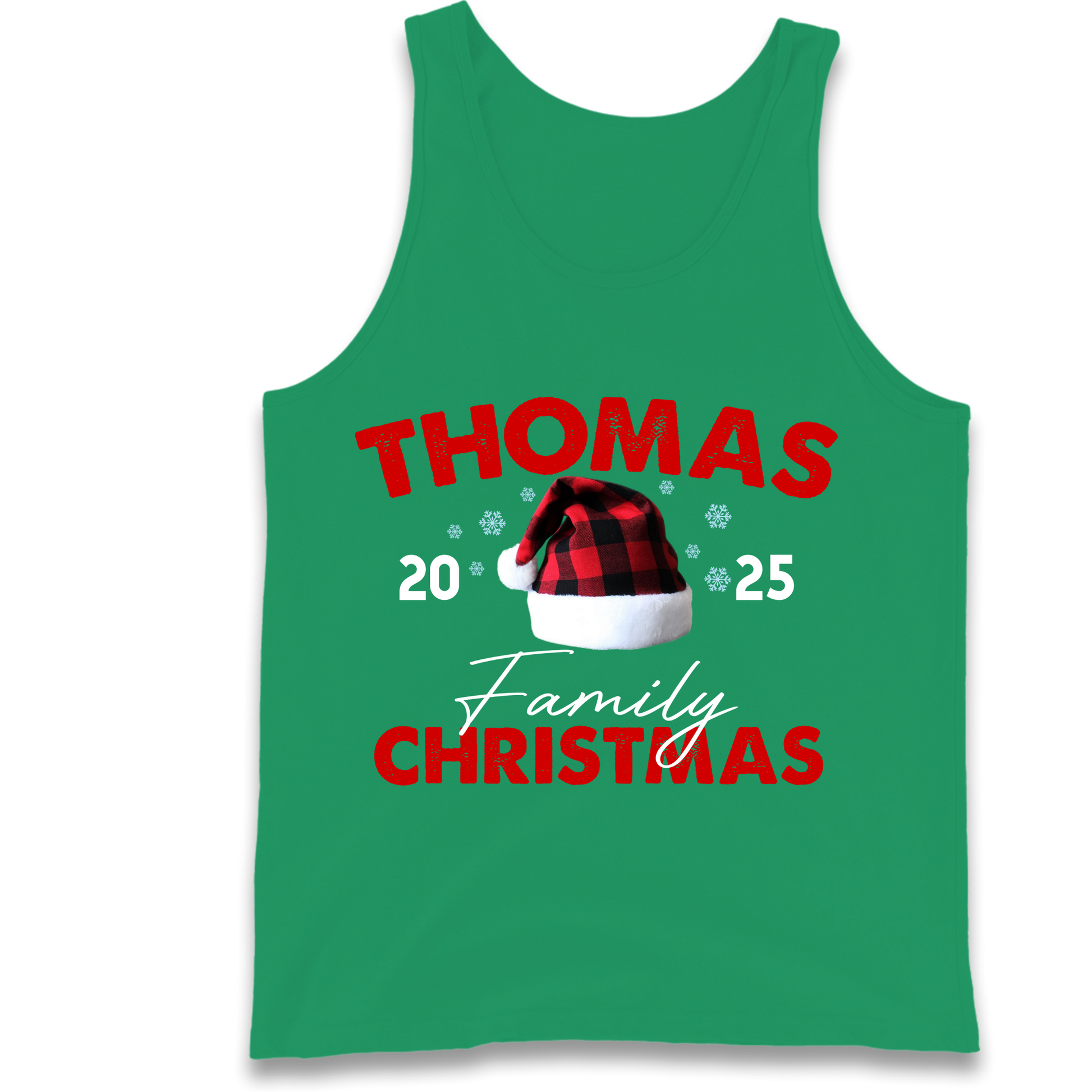 Thomas Family Christmas Tank Top