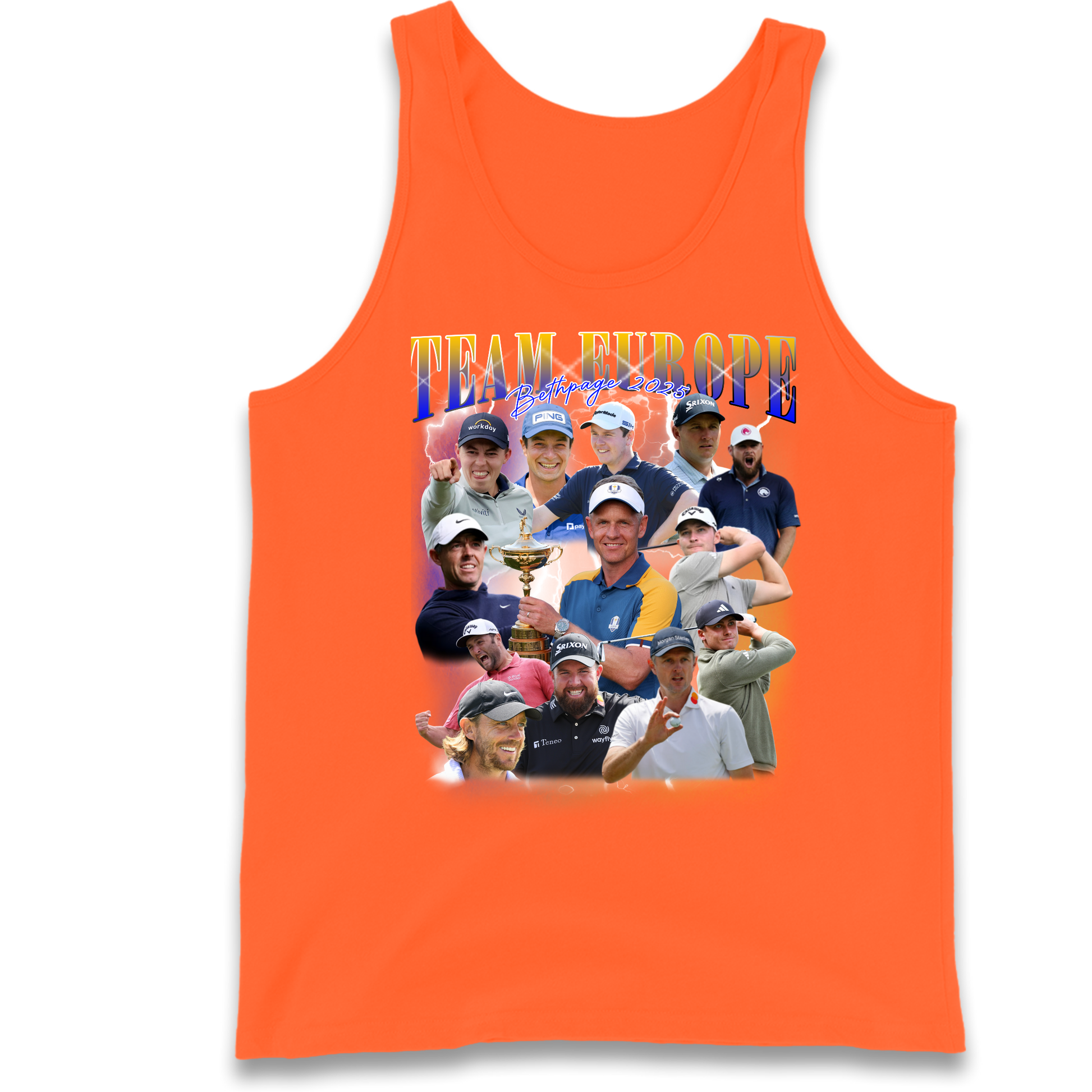 Ryder Cup 2025 Team Europe Tank Top