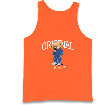 Teddy Bear Original Streetwear Tank Top