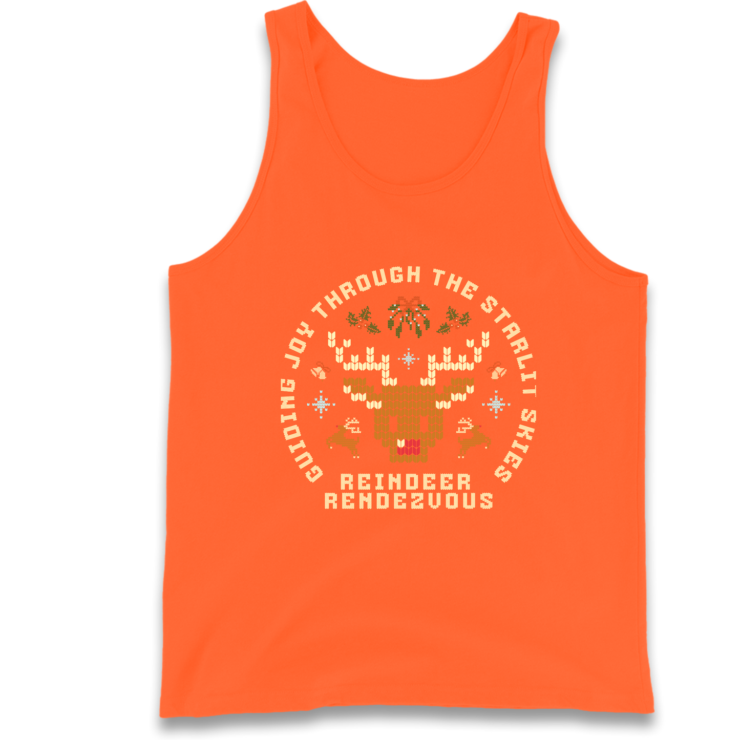 Reindeer Rendezvous Christmas Tank Top