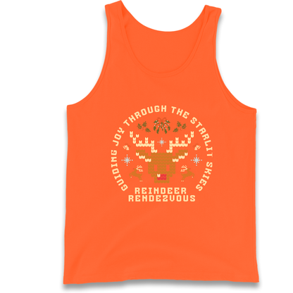 Reindeer Rendezvous Christmas Tank Top