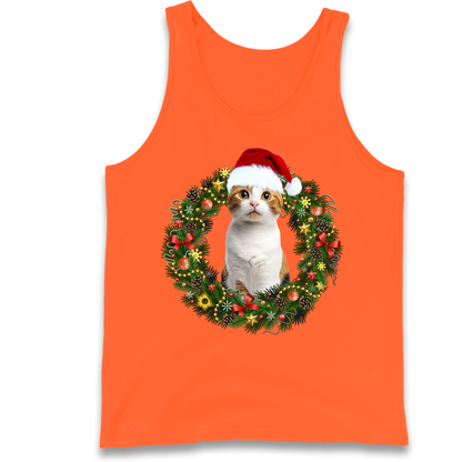 Cat Christmas Tank Top